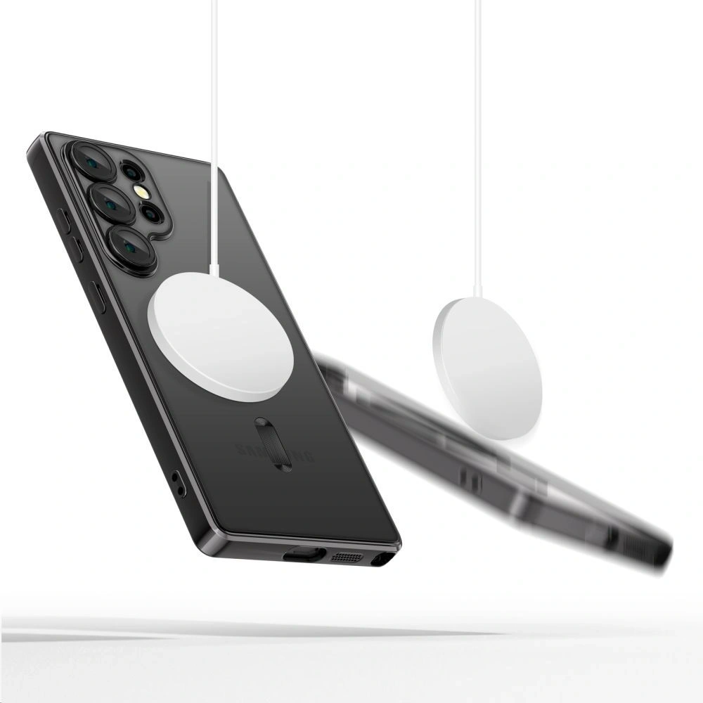 Etui Tech-Protect Magflex MagSafe do Samsung Galaxy S26+ Plus Shiny Black