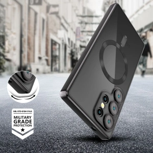 Etui Tech-Protect Magflex MagSafe do Samsung Galaxy S26 Ultra Shiny Black