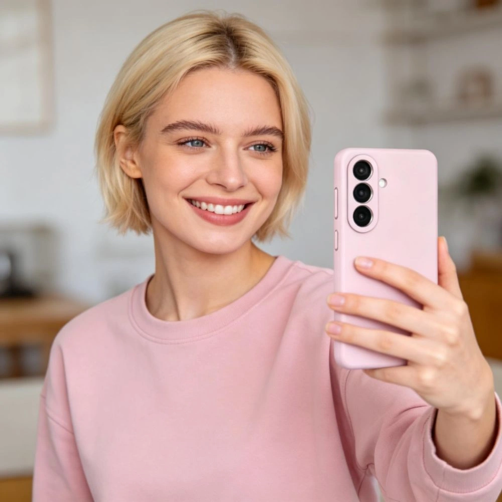 Etui Tech-Protect Silicone MagSafe do Samsung Galaxy S26+ Plus Pink Pearl