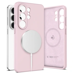 Etui Tech-Protect Silicone MagSafe do Samsung Galaxy S26 Ultra Pink Pearl