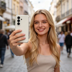 Etui Tech-Protect Silicone MagSafe do Samsung Galaxy S26 Cosmic Latte