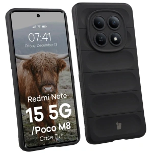 Pancerne etui Bizon Case Tur do Xiaomi Redmi Note 15 5G / POCO M8 5G czarne