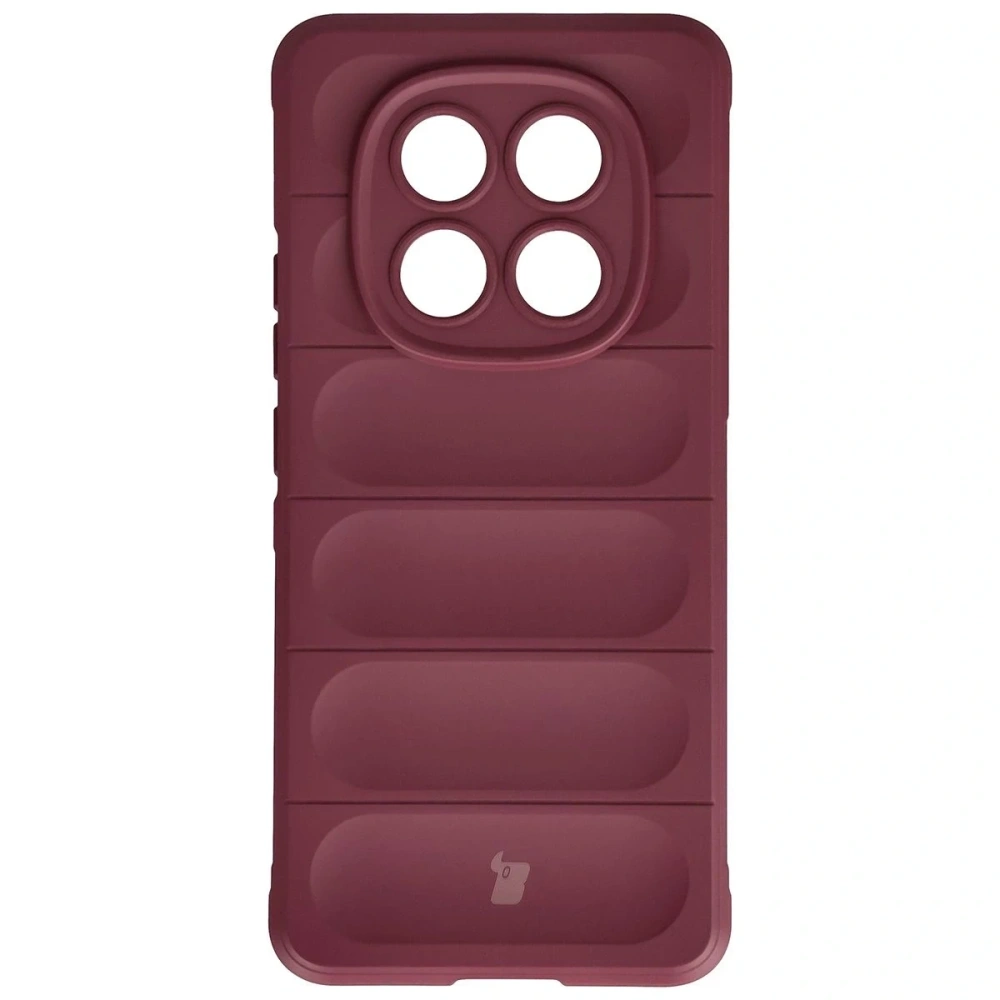 Pancerne etui Bizon Case Tur do Xiaomi Redmi Note 15 5G / POCO M8 5G burgundowe