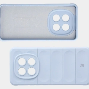 Pancerne etui Bizon Case Tur do Xiaomi Redmi Note 15 5G / POCO M8 5G jasnoniebieskie