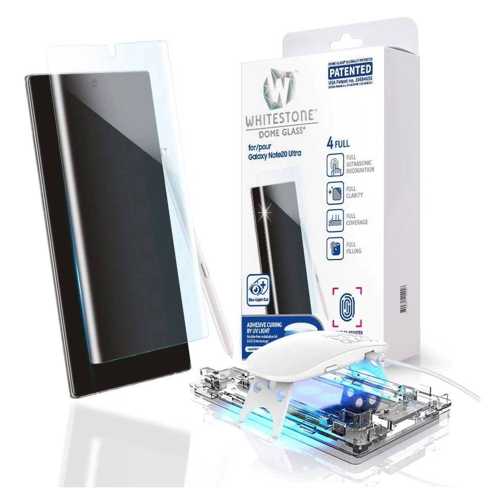 Hurtownia GSM - Tvrzené sklo s UV lepidlem Whitestone Dome Glass Samsung Galaxy Note 20 Ultra Clear - WSD041 - {ean13} - Hurt