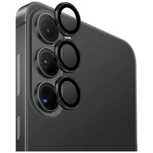 Szkło na obiektyw aparatu UNIQ Optix Aluminium Camera Lens do Samsung Galaxy S26 / S26+ Plus czarny