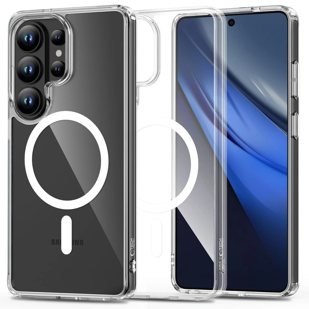 Etui Tech-Protect Flexair Hybrid MagSafe do Samsung Galaxy S26 Ultra Clear