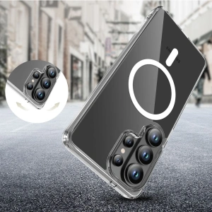 Etui Tech-Protect Flexair Hybrid MagSafe do Samsung Galaxy S26 Ultra Clear