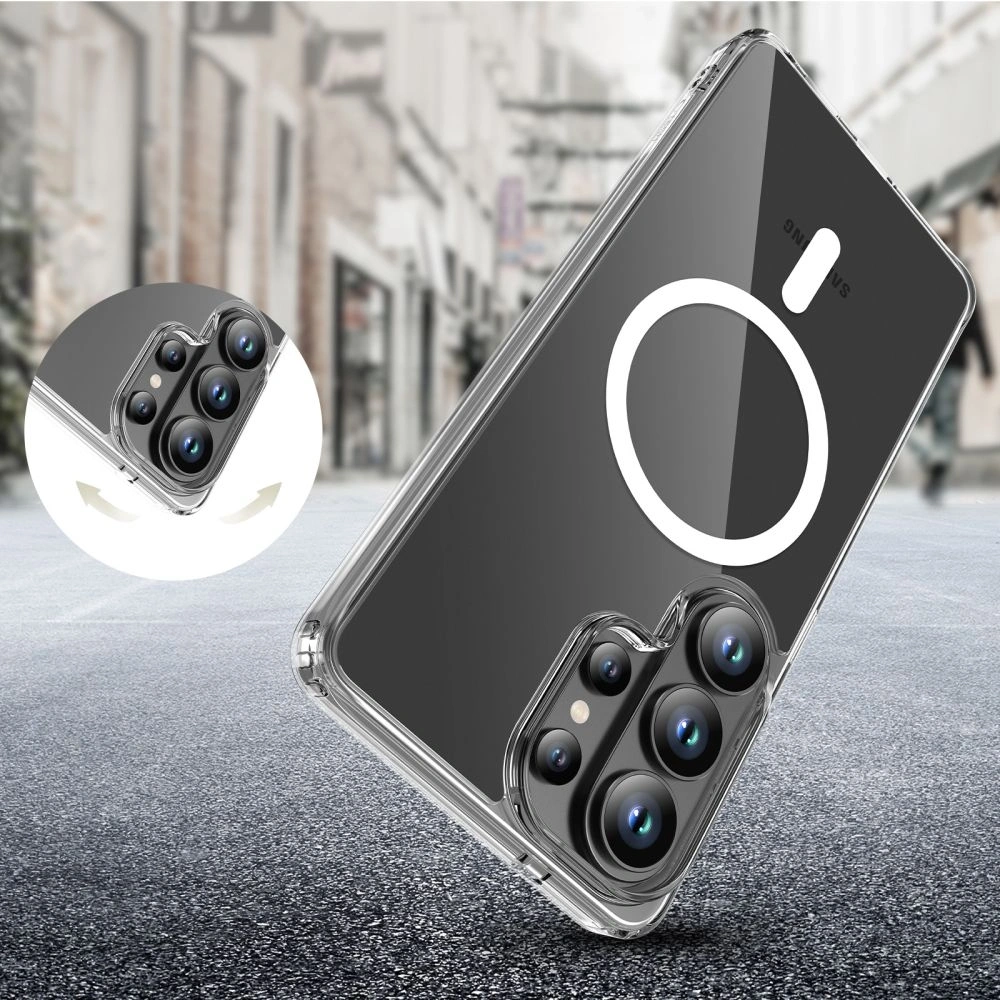 Etui Tech-Protect Flexair Hybrid MagSafe do Samsung Galaxy S26 Ultra Clear