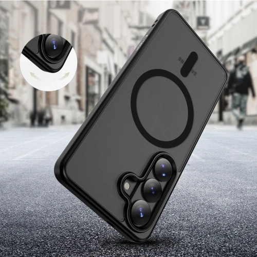 Etui Tech-Protect Magmat MagSafe do Samsung Galaxy S26 Matte Black