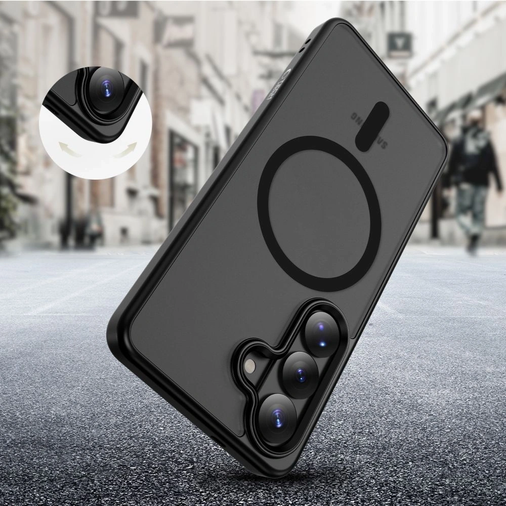 Etui Tech-Protect Magmat MagSafe do Samsung Galaxy S26+ Plus Matte Black