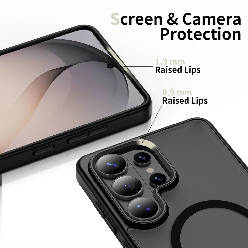 Etui Tech-Protect Magmat MagSafe do Samsung Galaxy S26 Ultra Matte Black