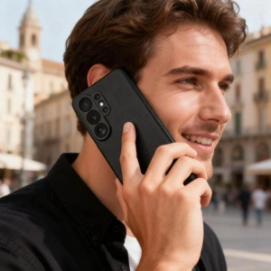 Etui Tech-Protect Smart Wallet do Samsung Galaxy S26 Ultra Matte Black