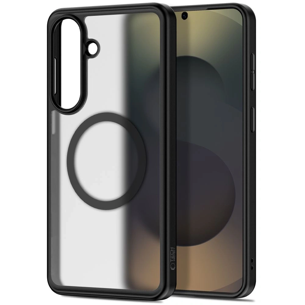 Etui Tech-Protect MagPeak MagSafe do Samsung Galaxy S26 Matte Black