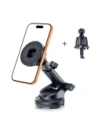 Uchwyt samochodowy na kokpit / do kratki Tech-Protect N62 2in1 Universal & Magnetic MagSafe Dashboard & Vent Car Mount Black