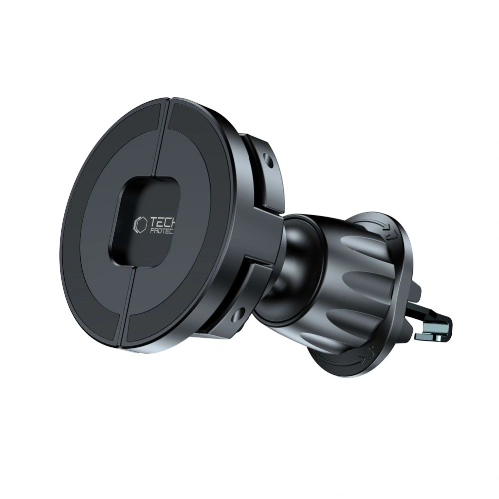 Uchwyt samochodowy na kokpit / do kratki Tech-Protect N62 2in1 Universal & Magnetic MagSafe Dashboard & Vent Car Mount Black