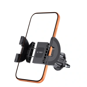 Uchwyt samochodowy na kokpit / do kratki Tech-Protect N62 2in1 Universal & Magnetic MagSafe Dashboard & Vent Car Mount Black