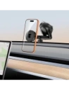 Uchwyt samochodowy na kokpit / do kratki Tech-Protect N62 2in1 Universal & Magnetic MagSafe Dashboard & Vent Car Mount Black