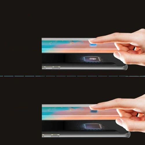 Szkło hartowane z klejem UV Whitestone Dome Glass Samsung Galaxy Note 20 Ultra Clear