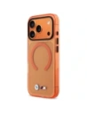 Etui BMW M IML Metal Logos MagSafe do Apple iPhone 17 Pro pomarańczowy