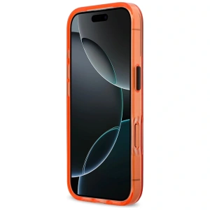 Etui BMW M IML Metal Logos MagSafe do Apple iPhone 17 Pro pomarańczowy