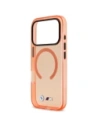 Etui BMW M IML Metal Logos MagSafe do Apple iPhone 17 Pro pomarańczowy