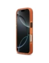 Etui BMW M IML Shockproof Metal Logos MagSafe do Apple iPhone 17 Pro pomarańczowy