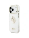 Etui Guess IML 4G Script Metal do Apple iPhone 17 Pro biały