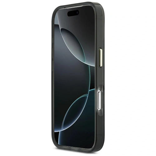 Etui Guess IML 4G Script Metal do Apple iPhone 17 Pro czarny