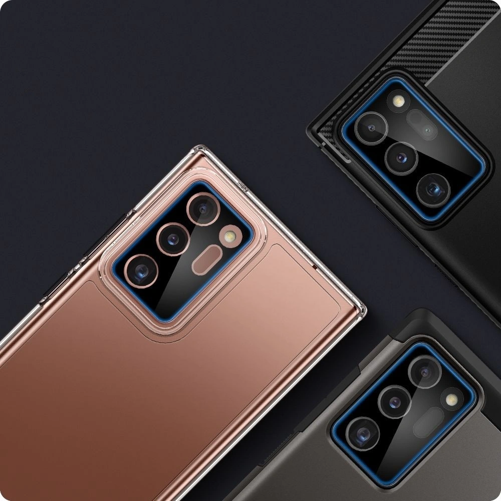 Hurtownia GSM - Sklo tvrzené na aparát Spigen Full Cover Camera Lens Samsung Galaxy Note 20 Ultra černé - SPN1223BLK - {ean13} - Hurt