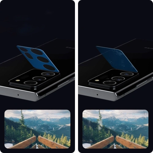 Szkło hartowane na aparat Spigen Full Cover Camera Lens Samsung Galaxy Note 20 Ultra Black