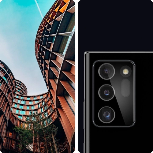 Szkło hartowane na aparat Spigen Full Cover Camera Lens Samsung Galaxy Note 20 Ultra Black