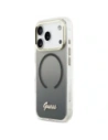Etui Guess IML Gradient Script Metal MagSafe do Apple iPhone 17 Pro Max czarny