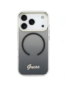 Etui Guess IML Gradient Script Metal MagSafe do Apple iPhone 17 Pro Max czarny
