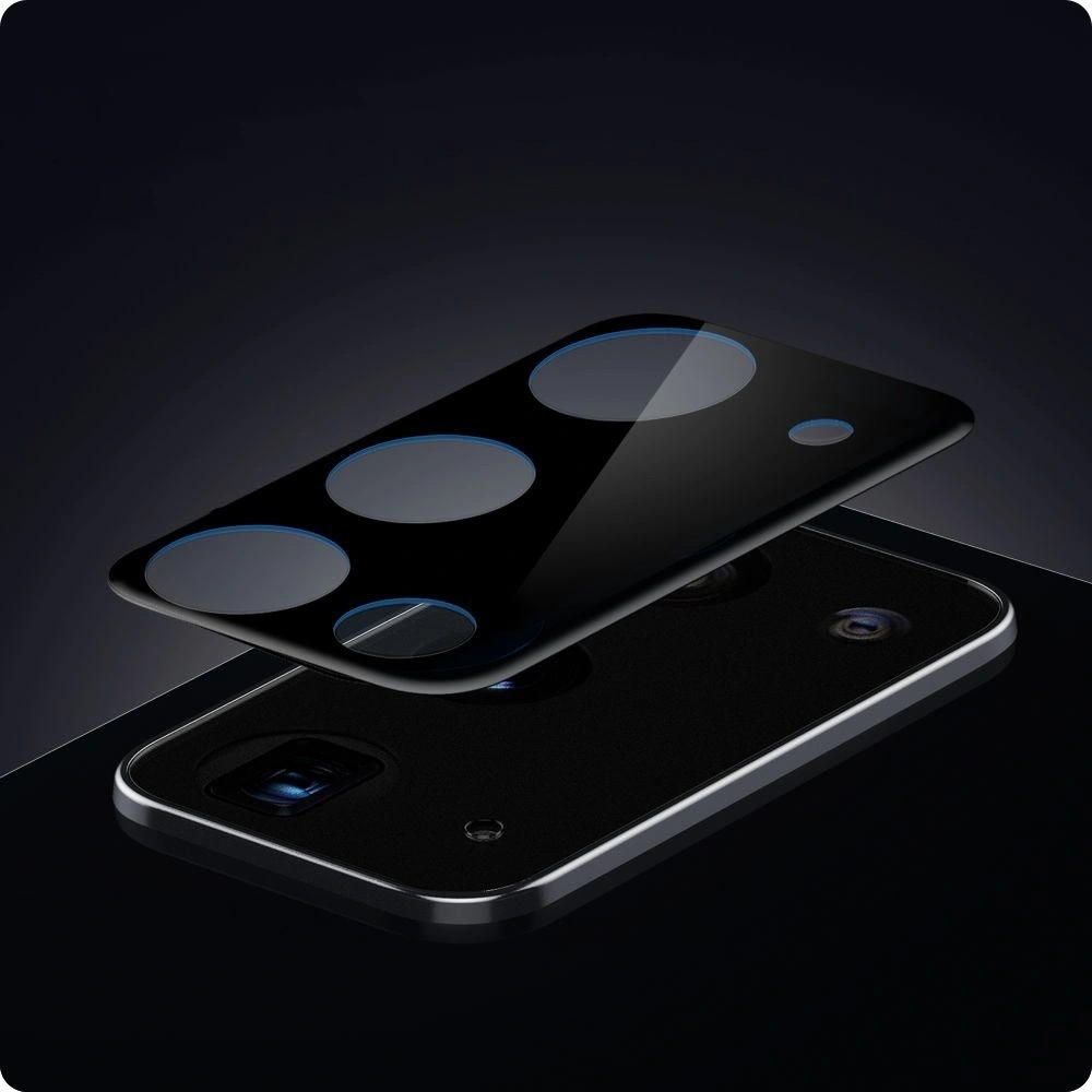 Hurtownia GSM - Tvrzené sklo na Spigen Full Cover Camera Lens Samsung Galaxy Note 20 černé - SPN1222BLK - {ean13} - Hurt