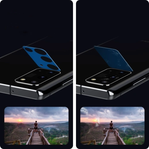 Szkło hartowane na aparat Spigen Full Cover Camera Lens Samsung Galaxy Note 20 Black