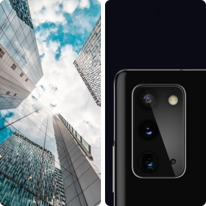 Hurtownia GSM - Szkło hartowane na aparat Spigen Full Cover Camera Lens Samsung Galaxy Note 20 Black - SPN1222BLK - {ean13} - Hurt