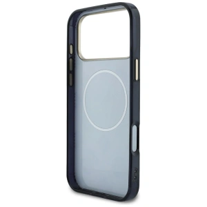 Etui Guess IML Peony Dot MagSafe do Apple iPhone 17 Pro Max czarny