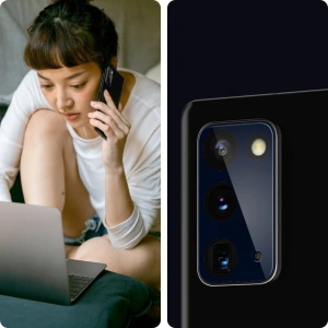 Hurtownia GSM - Szkło hartowane na aparat Spigen Full Cover Camera Lens Samsung Galaxy Note 20 Black - SPN1222BLK - {ean13} - Hurt