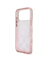 Etui Guess IML Peony Dot MagSafe do Apple iPhone 17 Pro Max różowy