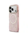Etui Guess IML Peony Dot MagSafe do Apple iPhone 17 Pro różowy