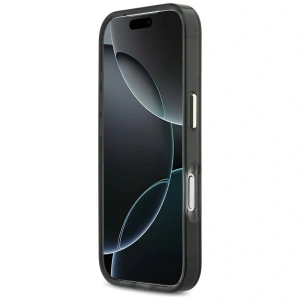 Etui Guess IML Script Metal MagSafe do Apple iPhone 17 Pro czarny