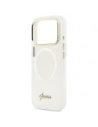 Etui Guess IML Script Metal MagSafe do Apple iPhone 17 Pro przezroczysty