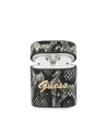 Etui Guess GUACA2PUSNSMLBK Apple AirPods cover czarny/black Python Collection