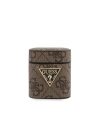 Etui Guess GUACA2VSATML4GB Apple AirPods kryt hnědý/brown 4G Collection