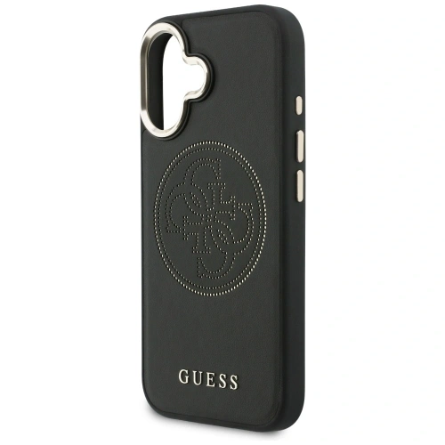 Etui Guess Perforated 4G MagSafe do Apple iPhone 17 czarny