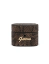 Etui Guess GUACAPPUSNSMLBR Apple AirPods Pro kryt hnědý/brown Python Collection