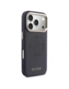 Etui Guess Perforated 4G MagSafe do Apple iPhone 17 Pro niebieski