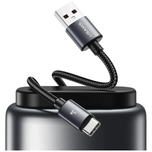 Kabel USAMS U91 18W USB-C / USB-A 1m tarnish
