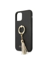 Hurtownia GSM - Etui Guess GUHCN61RSSABK Apple iPhone 11 schwarz/black Hardcase Saffiano mit Ringständer - GUE579BLK - {ean13} - Hurt